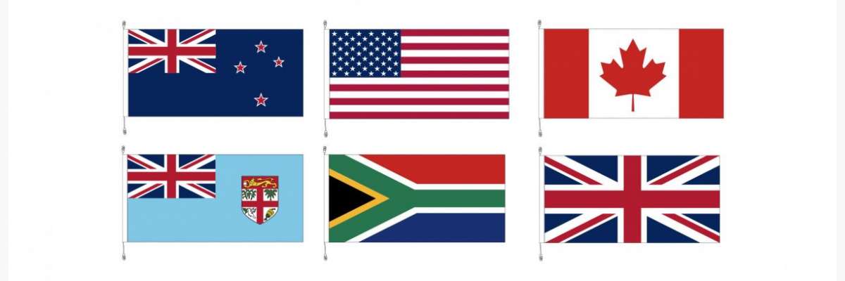 NZ and World Flags